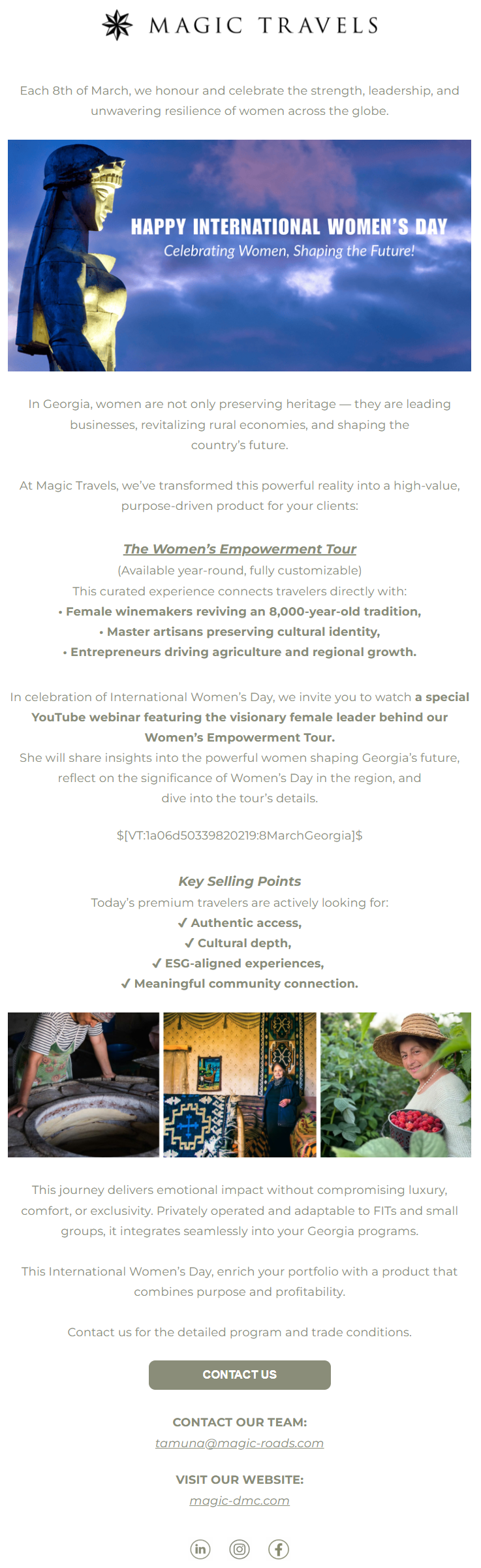 8 March newsletter